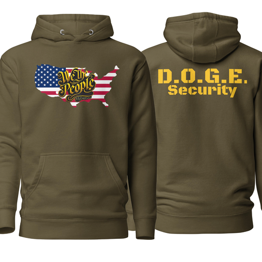 We The People/DOGE Unisex Hoodie
