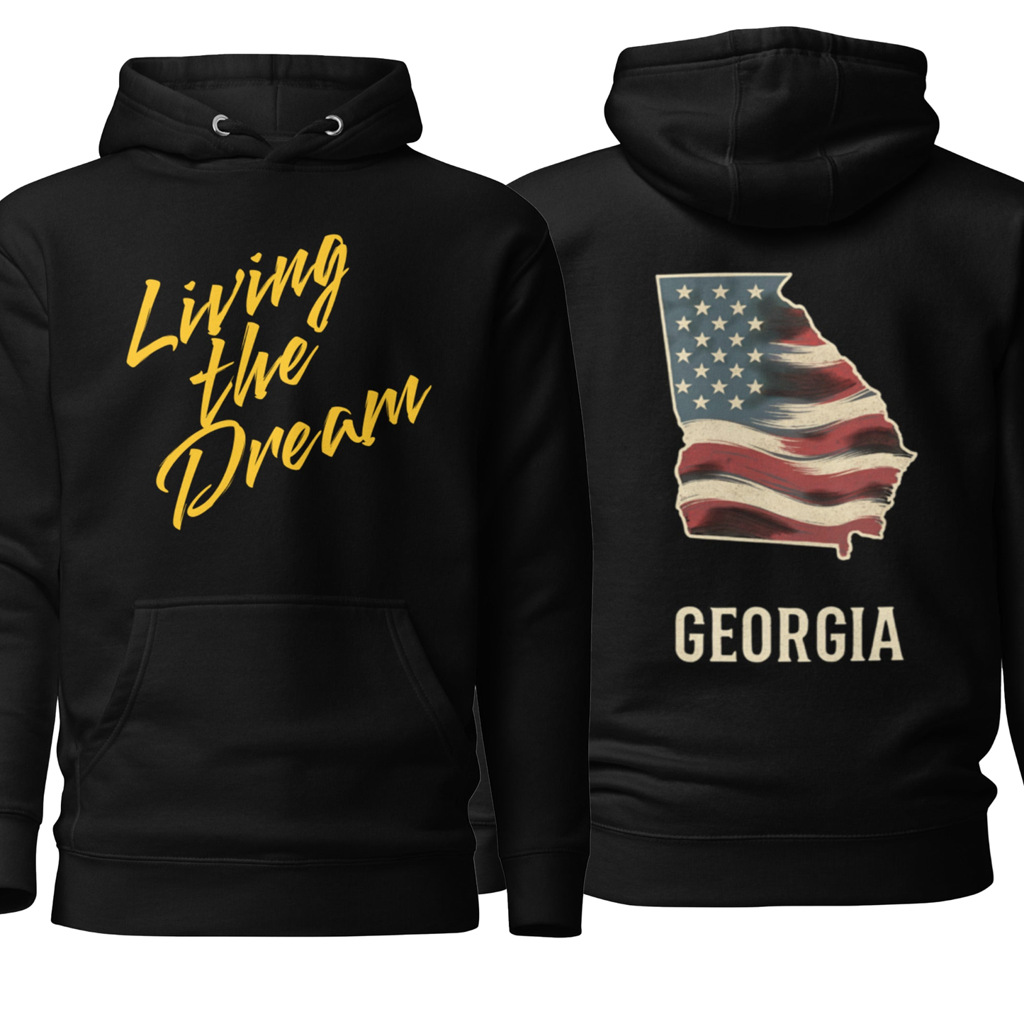 Georgia/Living the Dream Unisex Hoodie