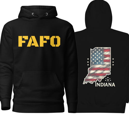 Indiana/FAFO Unisex Hoodie