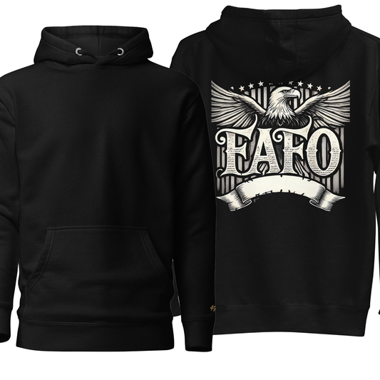 FAFO Blank Front Unisex Hoodie